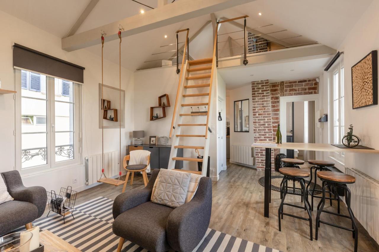 La Cabane De Zelie - Centre Ville - Vue Mer - Honfleur Ngoại thất bức ảnh